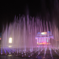 Equipo de Agua de Chorro Variable de Alta Presión con Programa Automático para Espectáculos de Agua Danzante en Fuentes Musicales Comerciales de Plaza en Seco