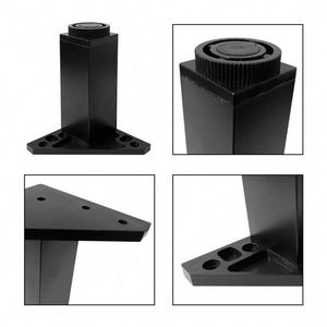 Steel Chromed <b>Metal</b> Furniture Legs for Dining Chairs and Sofa Legs-Modern Design Heavy Duty Outdoor & Hospital Use - Product Image 2