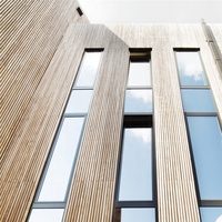 DAIYA fenêtre en aluminium couleur bronze avec cadre en aluminium
