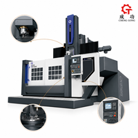 Torno CNC Vertical de Alta Precisión para Trabajos Pesados en Metal, Controlado por CNC con Husillo Servo y Sistema de Refrigeración por Pulverización