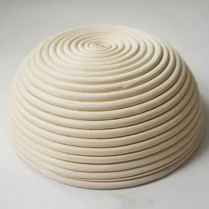 Custom Wholesale Eco-friendly French Country Round <b>Bread</b> Bowl Dough Proofing Rattan Fermentation <b>Basket</b> - Product Image 3
