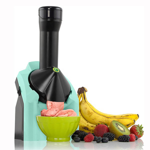 Mini <b>Ice</b> Cream Maker Electric <b>Small</b> Capacity Fruit Yogurt Smoothie <b>Machine</b> Home Use Red Green Orange Plastic USB Power - Product Image 2