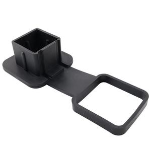 أسود 2 "المطاط عقبة غطاء المتلقي المكونات عقبة للشاحنات الثقيلة والخفيفة واجب - Product Image 2