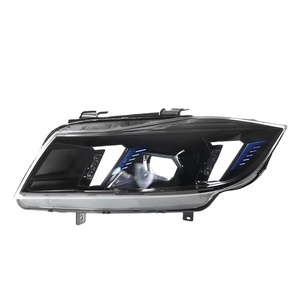 Conjunto de Faros Delanteros Modificados Estilo Fang para BMW Serie 3 E90 2005-2012, Luces LED de Circulación Diurna, Señal de Giro, Lente LED de 12V - Product Image 3