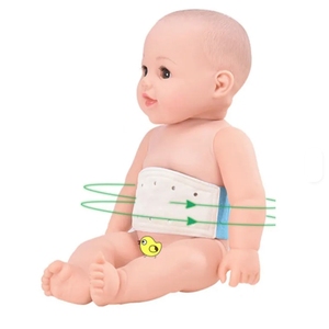 Faja para <span class=keywords><strong>Hernia</strong></span> Umbilical Shawphy para Recién Nacidos, Soporte Ajustable de Algodón para el Vientre del Bebé con Desinfección de <span class=keywords><strong>Ozono</strong></span>, 7*49cm, 3 Paquetes de <span class=keywords><strong>Hernia</strong></span> - Product Image 2