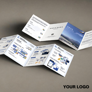 Thiết kế riêng tùy chỉnh Tri-fold <span class=keywords><strong>Flyer</strong></span> nhà hàng in ấn menu quảng cáo giấy in ấn dịch vụ A4 Kích thước Brochure - Product Image 2