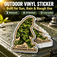 Autocollants de voiture en vinyle écologiques personnalisés, imperméables, impression UV, amovibles, résistants aux rayons UV, autocollants de logo pour carrosserie et vitres de voiture