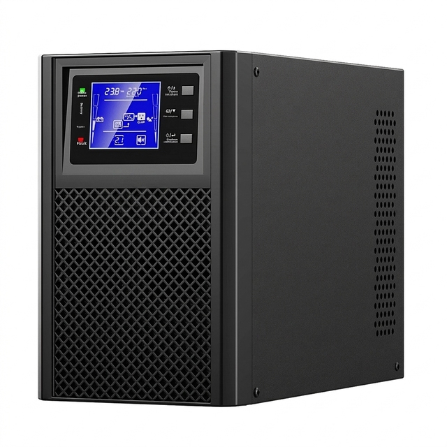 Online Lithium Iron Phosphate UPS Uninterruptible Power Supply 1KVA/1KW Pure Sine Wave Power Outage Long-Term Standby Model