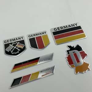 3D aleación de aluminio Italia Francia Suecia Reino Unido EE. UU. Bandera Nacional coche pegatina insignia rejilla emblemas motocicleta calcomanía decoración <span class=keywords><strong>Logo</strong></span> - Product Image 5