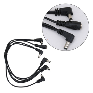 Venta al por mayor efecto de guitarra Cable de pedal de alimentación con cable de pedal de efecto de 1 a 5 vías <span class=keywords><strong>cadena</strong></span> de margaritas de 5 vías para efectos de bajo de guitarra DC <span class=keywords><strong>9V</strong></span> - Product Image 4