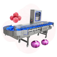 Oceaan Zoete Aardappel Fruit Perzik Citroen Sorter Machine Kreeft Langoesten Zeevruchten Sorteerkwaliteit Machine Te Koop