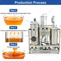 OCEAN Centrifugale Fruit Sap Vacuüm Concentratiemachine Schrapervlak Melkverdamper