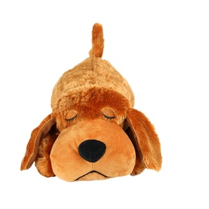 Peluche pour chiot la plus vendue avec fonction <span class=keywords><strong>battement</strong></span> <span class=keywords><strong>de</strong></span> cœur et coussin chauffant pour aider à soulager la dépression et l'anxiété des animaux <span class=keywords><strong>de</strong></span> compagnie - Product Image 2