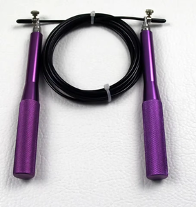 YIUU เชือกกระโดดเร็วทำจากลวดอลูมิเนียมสำหรับฝึกฟิตเนส - Product Image 1