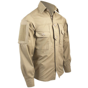 Chemise de travail décontractée pour homme, légère, 100 % coton, manches longues, boutonnée, grande taille, respirante, anti-rétrécissement, anti-boulochage, avec <span class=keywords><strong>Verco</strong></span> - Product Image 2