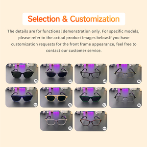 Gafas Inteligentes con IA 2025 con Conexión Inalámbrica para Altavoz Estéreo V6.0, Control Táctil y Llamadas Telefónicas para Deportes al Aire Libre Unisex - Product Image 6