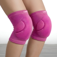 S-XL Anti-Collision Épaississement Volleyball Gardien De But Éponge À Genoux Hip-Hop Danse Genou Protection Dragon Bateau Coudières Genouillères