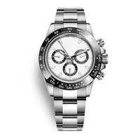 Montre de luxe pour homme en or blanc de 40 mm, mouvement automatique de haute qualité 5A 4131, fabriquée par des maîtres artisans.