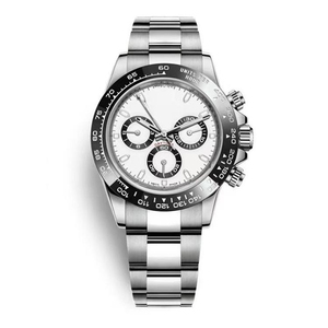 Montre de luxe pour homme en or blanc de 40 mm, mouvement automatique de haute qualité 5A 4131, fabriquée par des maîtres artisans. - Product Image 1
