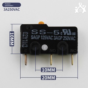 מתג גבול זעיר לזיהוי בלימה של מעלית, דגם SS-<span class=keywords><strong>5</strong></span> של Xizi Kone Bolinte Lincoln, איכות גבוהה במחיר מפעל - Product Image 2