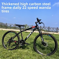 Venta al por mayor de fábrica: Bicicleta híbrida de equilibrio de 26 pulgadas para Trek MTB, mini, deportiva, de montaña, para grava y tierra, económica, con freno de disco y cuadro de acero.