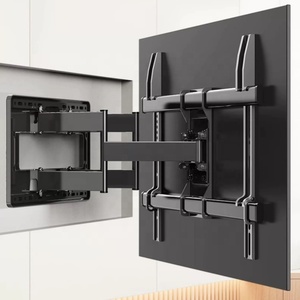 Supporto a Parete per <span class=keywords><strong>TV</strong></span> da 32-75 Pollici, <span class=keywords><strong>Braccio</strong></span> <span class=keywords><strong>Lungo</strong></span> a Sei Arti, Rotazione Completa, Staffa per <span class=keywords><strong>TV</strong></span> da Ufficio - Product Image 2