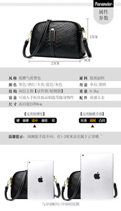 New Arrival Luxury Ladies Messenger <b>Bag</b> Custom Designer Fashion PU Leather Shoulder Handbags <b>for</b> Women - Product Image 3