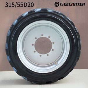 Geelanter 315/55D20フォーム充填タイヤとリムJLG18RSタイヤバーストなしで安全、メンテナンス不要 - Product Image 3