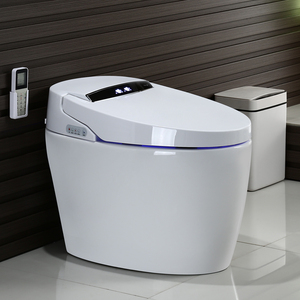 Sàn gắn WC tự động một mảnh nhà vệ sinh bát thông minh gốm thông minh nhà vệ sinh <span class=keywords><strong>commode</strong></span> - Product Image 3