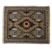 2025 chaud en gros Polyester coton Art déco Super doux tapisserie jeter couverture grand chaud adapté à toutes les saisons lit canapé
