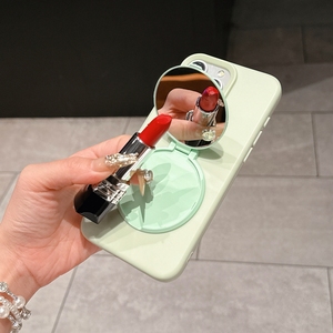 Custodia per cavalletto <span class=keywords><strong>a</strong></span> <span class=keywords><strong>specchio</strong></span> in Silicone <span class=keywords><strong>Cover</strong></span> posteriore per <span class=keywords><strong>iPhone</strong></span> 16/16 Promax, per <span class=keywords><strong>iPhone</strong></span> <span class=keywords><strong>11</strong></span>/12 Pro/13 promax/14/15 <span class=keywords><strong>Cover</strong></span> Soft Gel - Product Image 3