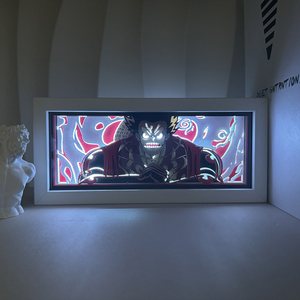 Nueva caja de luz de Anime 3D, lámpara Led de talla de papel, 16 colores, sombra de Manga de dibujos animados, caja de luz brillante, lámpara de mesa para niños, regalo para Amiga - Product Image 4