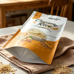 Digital Printing Custom Plastic Zipper Bag for Food Grade Aluminum Foil Meal Replacement Storage Bag for Cereal protein Powder - Product Image 5