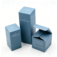 Boîte cosmétique en carton blanc avec logo personnalisé, boîte à savon, boîte surprise, carton pliable écologique recyclé