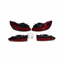 Feux arrière LED complets 12V 5000K rouges d'occasion pour X4 G02 2019-2024 avec feux de jour et feux de freinage