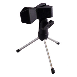 <b>Microphone</b> Table Stand 15cm Adjustable Desk Mount For Recording <b>Studio</b> Use - Product Image 1