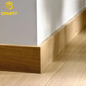 Yimart — parterre de sol en céramique Pvc, 20Cm, Wpc, accessoires de couverture, planches à plinthes avec dos ajouré - Product Image 3