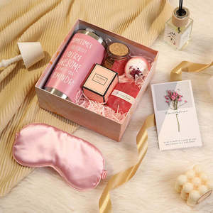 Coffret cadeau de <span class=keywords><strong>spa</strong></span> en coton de luxe pour <span class=keywords><strong>la</strong></span> Saint-Valentin avec impression personnalisée pour femmes - Product Image 3