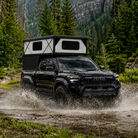 Capot de camionnette en composite haute résistance de qualité RV pour le camping tout-terrain, compatible avec Toyota Tacoma, coque rigide durable pour camping-car 5 pieds