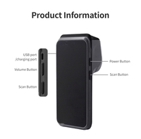 YOKOSCAN 4G WiFi Android 10 2.0GHz 4-Core POS Terminal de Caja Registradora Portátil con Impresora Inalámbrica 4GB RAM+64GB ROM Cámara de 8MP en Stock