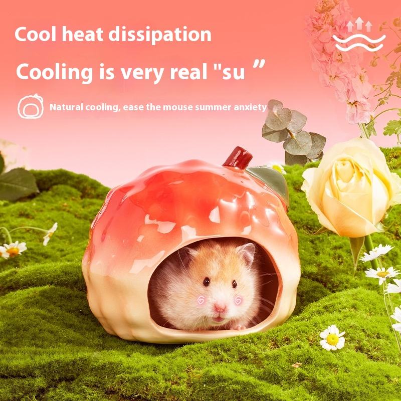 Original Design Of Environmentally Friendly Ceramic Material Coolable Hamster House