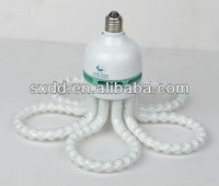 Boîte de couleur CFL grande ampoule lampe à économie d'énergie Lotus forme lumière E27 B22 fleur 105W AC110V AC230V PBT 8000hrs OEM 60 80 0.5 10000