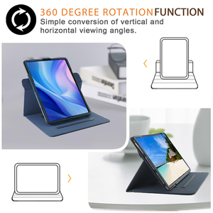 2025 <span class=keywords><strong>iPad</strong></span> <span class=keywords><strong>Pro</strong></span> 11 inch đứng Trường hợp với <span class=keywords><strong>Folio</strong></span> bìa và xoay Pocket nhiều góc độ xem cho 10.9 9th thế hệ <span class=keywords><strong>ipad</strong></span> - Product Image 2