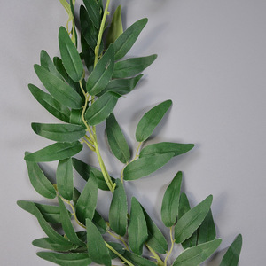 <b>Artificial</b> Willow Leaves <b>Silk</b> <b>Flowers</b> Garland 100cm-200cm For Wedding Home Decor - Product Image 2