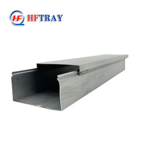 Systèmes de gouttières à câbles en acier galvanisé à chaud non perforés de type à fente pour la pose de câbles industriels, résistants à la corrosion, solides - Product Image 6