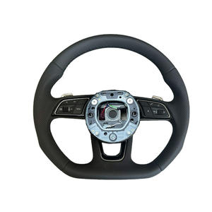 Pour volant de sport <span class=keywords><strong>Audi</strong></span> Universal Fit avec coutures de couleur personnalisées et Options de forme volant de voiture - Product Image 1