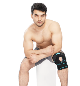 Meilleure vente : Genouillère de sport réglable en néoprène élastique pour la course à pied - Product Image 2