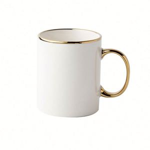 Design Double Layer Insulated White Glazed Camping Nordic Speckled White Custom Ceramic <b>Mug</b> Set for Coffee - Product Image 2