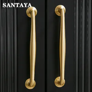 Bắc Âu hiện đại tối giản đồ nội thất bằng đồng thau xử lý kéo cho tủ quần áo tủ rượu hộp giày ngăn kéo nhà bếp tủ quần áo núm cho phòng ngủ - Product Image 6