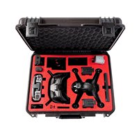 Inserts en mousse EVA personnalisés pour drone DJI, étanches, antichocs, anti-poussière, chariot à cadre en aluminium pour la protection des outils en extérieur